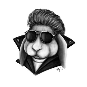 Artwork thumbnail, Greaser Rabbit by Stack