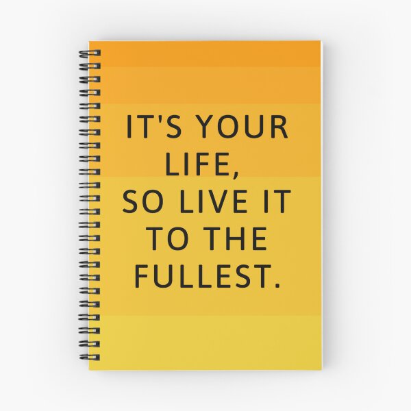 Item preview, It's your life, so live it to the fullest. designed and sold by QuoteBoxx.