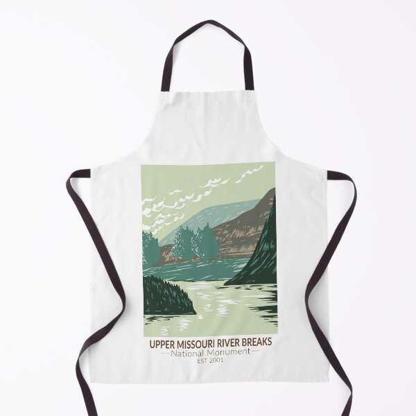Item preview, Upper Missouri River Breaks National Monument Montana Vintage designed and sold by KrisSidDesigns.