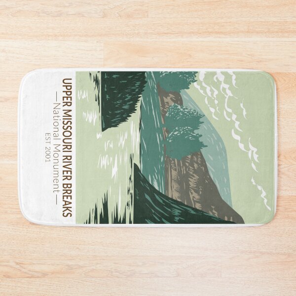 Item preview, Upper Missouri River Breaks National Monument Montana Vintage designed and sold by KrisSidDesigns.