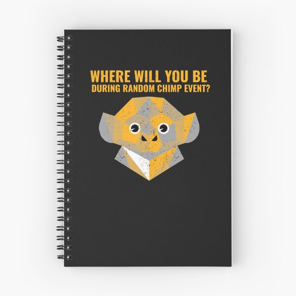 Item preview, Where Will You Be During Random Chimp Event designed and sold by art-fox.