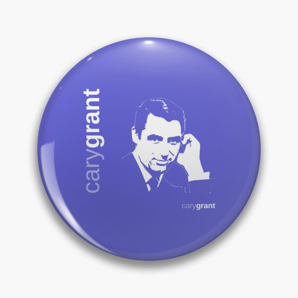 Item preview,  Classic Cary Grant poster (indigo) designed and sold by CMYKStudio.