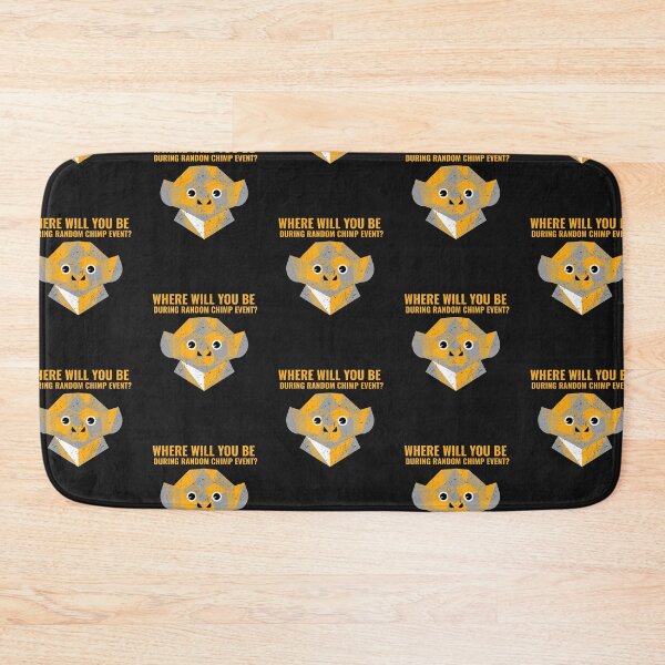 Item preview, Where Will You Be During Random Chimp Event designed and sold by art-fox.