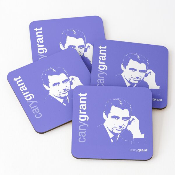 Item preview,  Classic Cary Grant poster (indigo) designed and sold by CMYKStudio.