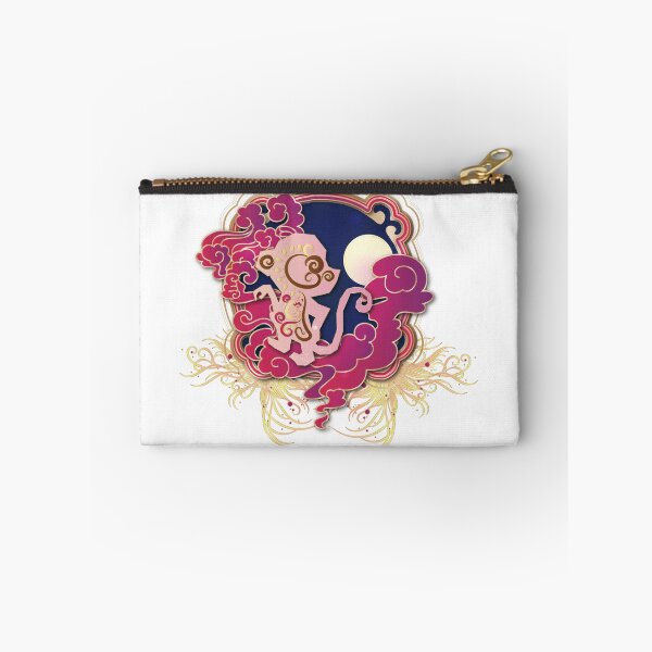 Item preview, Chinese Zodiac red Monkey in the moon illustrated in Chinese Style designed and sold by xdashu.