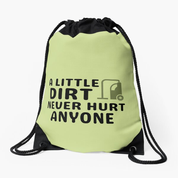 Item preview, A Little Dirt Never Hurt Anyone Crazy Cleaning Lady Crew designed and sold by SavvyCleaner.