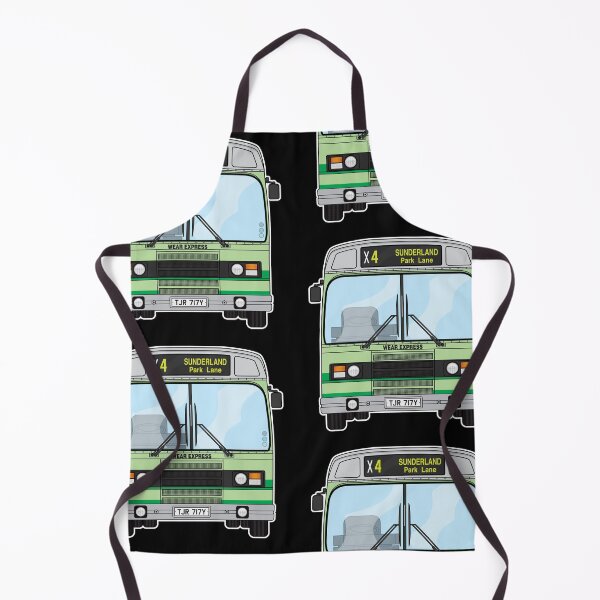 Item preview, Wear Express Leyland National mk2 TJR717Y Retro Illustration designed and sold by BFXIII.