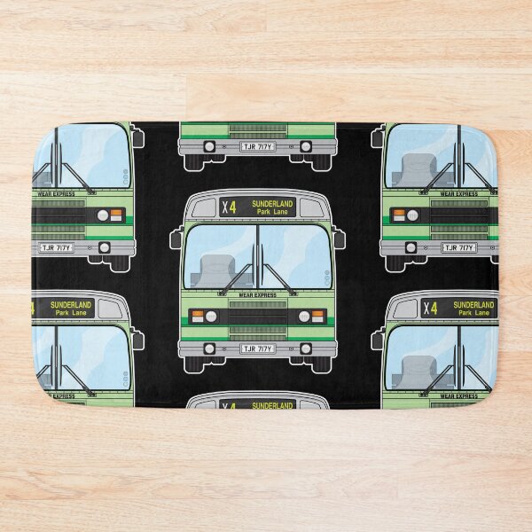 Item preview, Wear Express Leyland National mk2 TJR717Y Retro Illustration designed and sold by BFXIII.