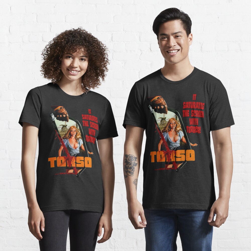"TORSO" Tshirt for Sale by FilmDeviant Redbubble sergio martino t