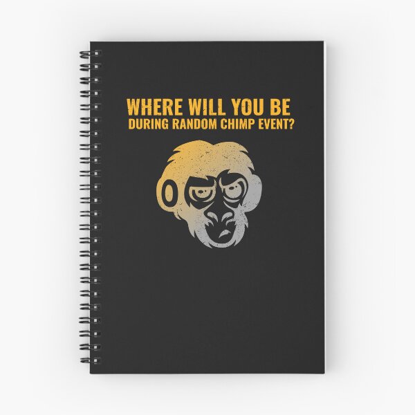 Item preview, Where Will You Be During Random Chimp Event designed and sold by art-fox.