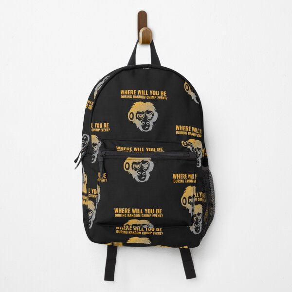 Item preview, Where Will You Be During Random Chimp Event designed and sold by art-fox.