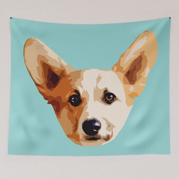 Item preview, Corgi Cute Dog Pop Art - WPAP designed and sold by inkandmoth.