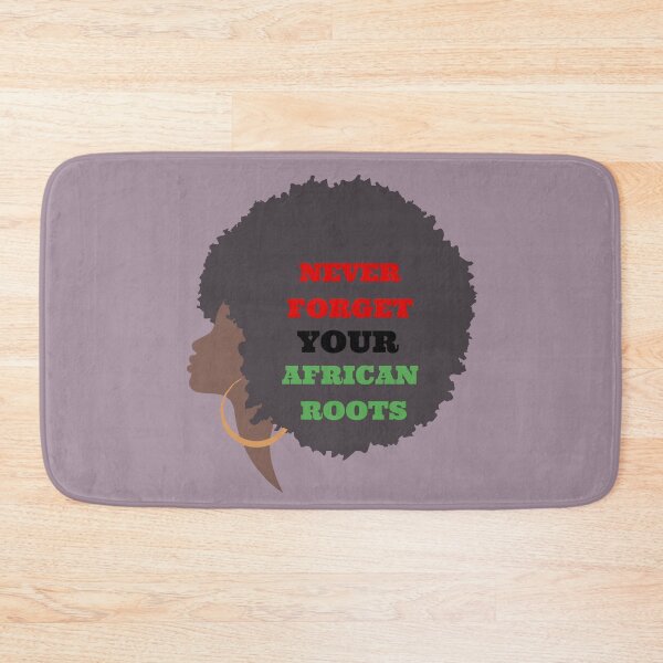 Item preview, Never Forget Your African Roots - Beautiful Black Woman Wearing Glorious Afro/ Fitting design for African’s/black culture enthusiasts, African abstract art fans  designed and sold by haRexia.