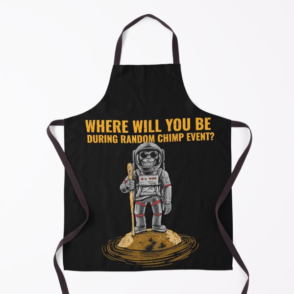 Item preview, Where Will You Be During Random Chimp Event designed and sold by art-fox.