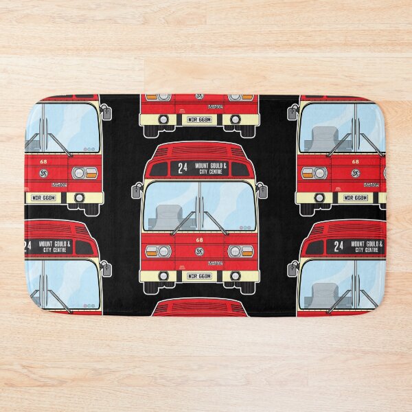 Item preview, Plymouth City Transport Leyland National mk1 68 WDR668M Retro Illustration designed and sold by BFXIII.
