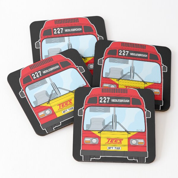 Item preview, Tees and District Buses Leyland National mk1 WPT714R Retro Illustration designed and sold by BFXIII.