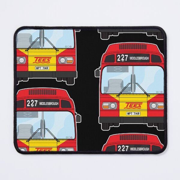 Item preview, Tees and District Buses Leyland National mk1 WPT714R Retro Illustration designed and sold by BFXIII.