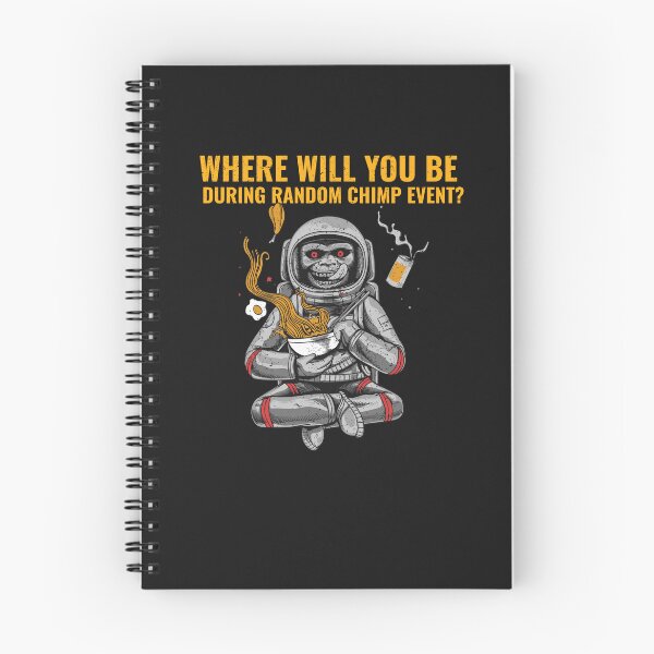 Item preview, Where Will You Be During Random Chimp Event designed and sold by art-fox.