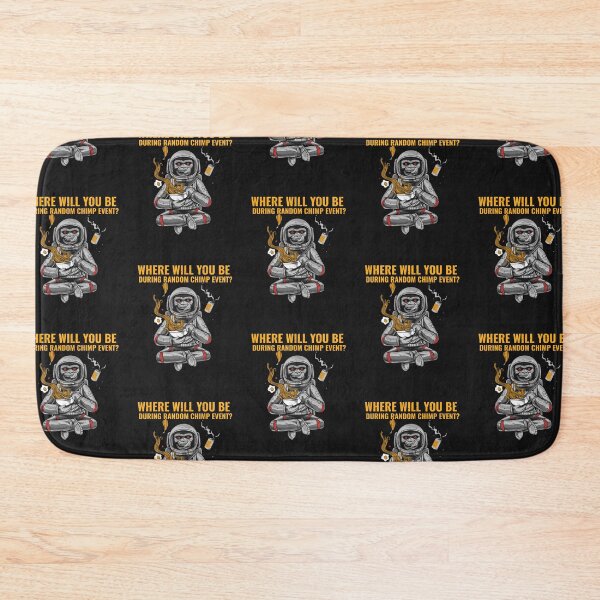 Item preview, Where Will You Be During Random Chimp Event designed and sold by art-fox.