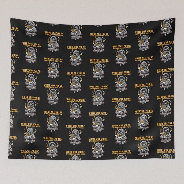 Item preview, Where Will You Be During Random Chimp Event designed and sold by art-fox.