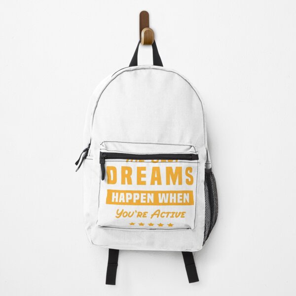Item preview, the best dreams happen whene you're active designed and sold by Tee zy.