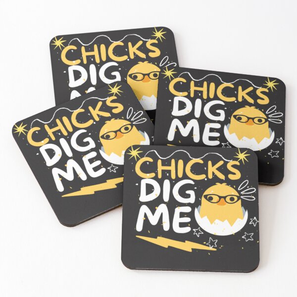 Item preview, CHICKS DIG ME designed and sold by yochatees.