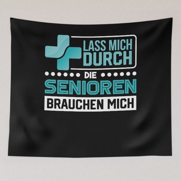 Artikelvorschau, Lass mich durch, die Senioren brauchen mich entworfen und verkauft von PlatonisDesign.