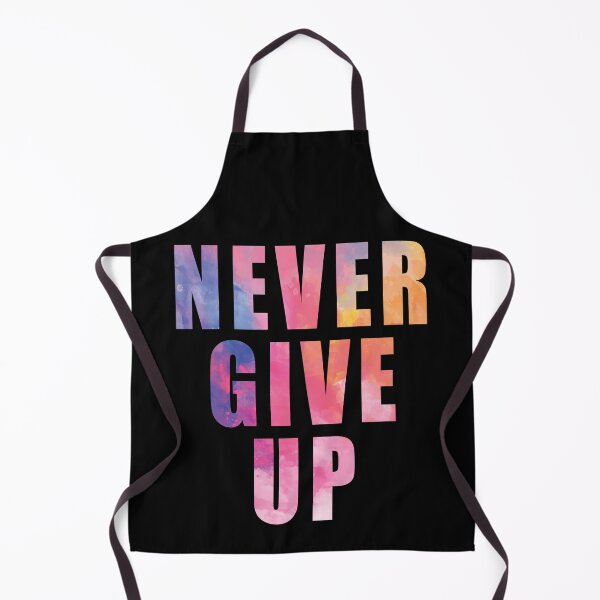 Item preview, Never Give Up designed and sold by Toonify4U.