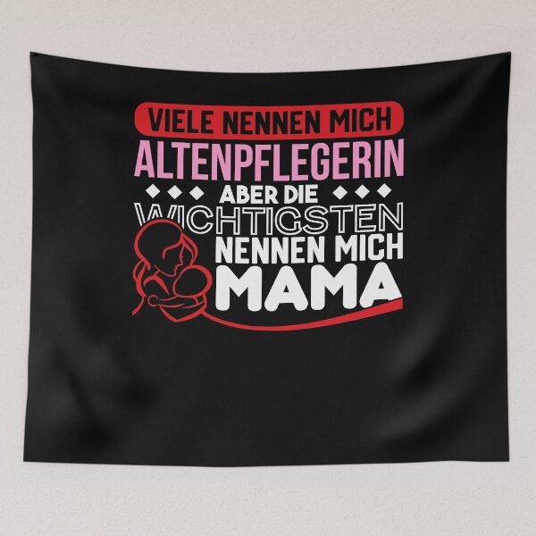 Artikelvorschau, Altenpflegerin und Mutter Mama entworfen und verkauft von PlatonisDesign.