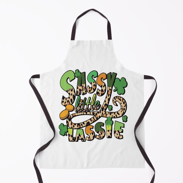 Item preview,  Sassy Little Lassie Happy St Patricks Day Shirt Women leopard designed and sold by ecomdesign.