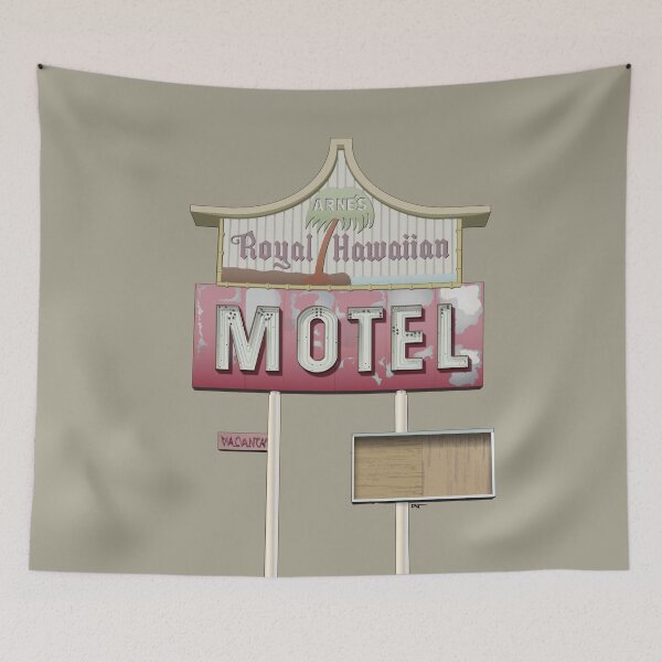 Item preview, Royal Hawaiian Motel designed and sold by PatArtByKevin.