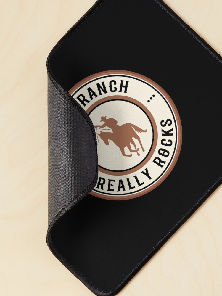 Thumbnail 2 of 5, Mouse Pad, Ram Ranch Really Rocks designed and sold by RebyNicks.