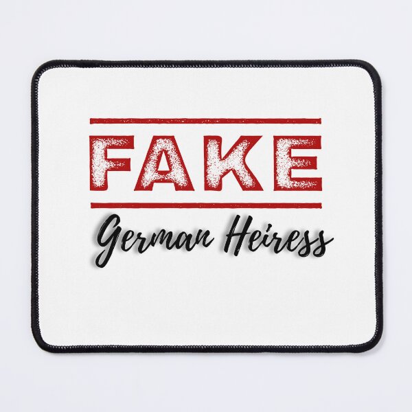 Item preview, fake German heiress designed and sold by ibrahimbrand.
