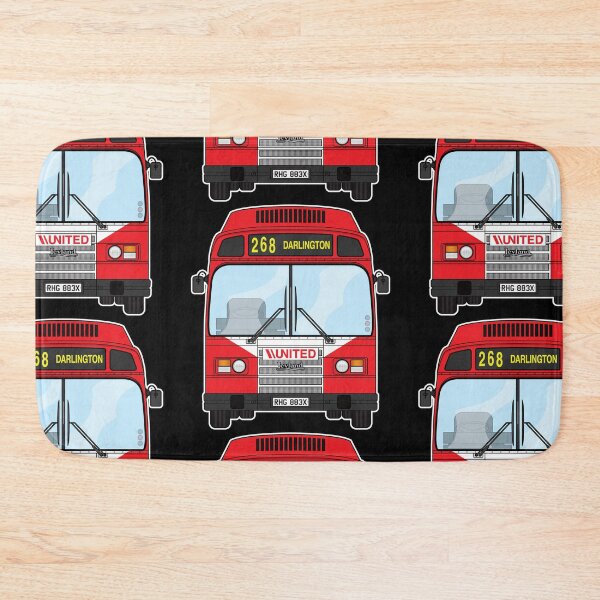 Item preview, United Automobile Services Leyland National mk2 RHG883X Retro Illustration designed and sold by BFXIII.