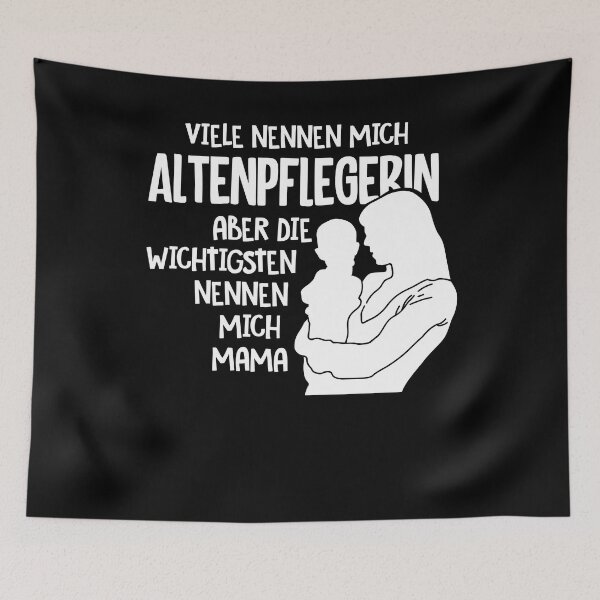 Item preview, Geriatric nurse and mother saying designed and sold by PlatonisDesign.