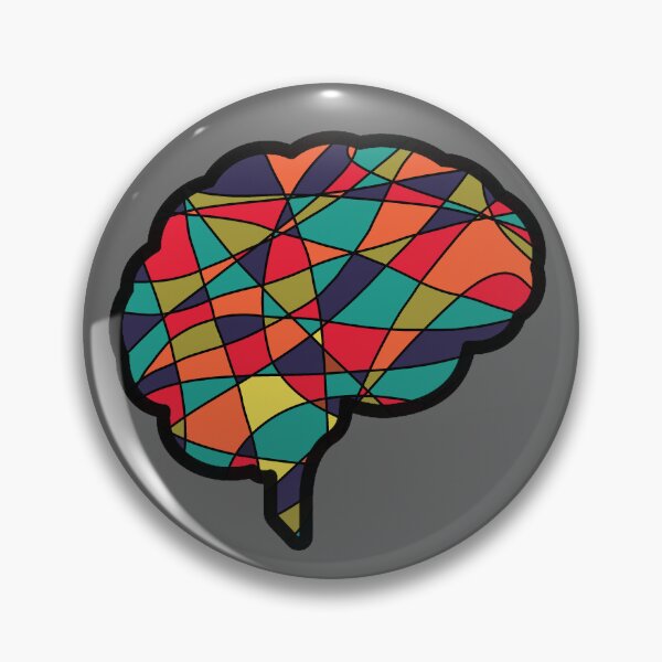 Item preview, Paint Mosaic Brain designed and sold by Lindsay Santacroce.