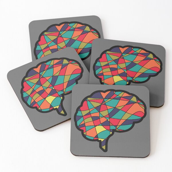 Item preview, Paint Mosaic Brain designed and sold by Lindsay Santacroce.