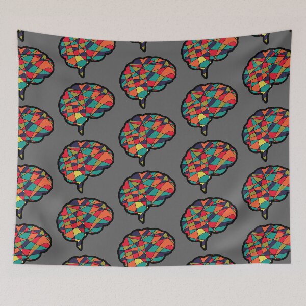 Item preview, Paint Mosaic Brain designed and sold by Lindsay Santacroce.
