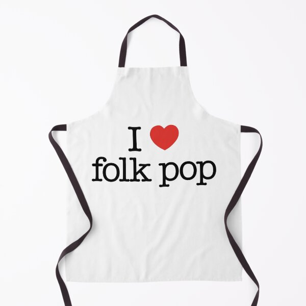 Item preview, I love folk pop (music). designed and sold by shirtpress.
