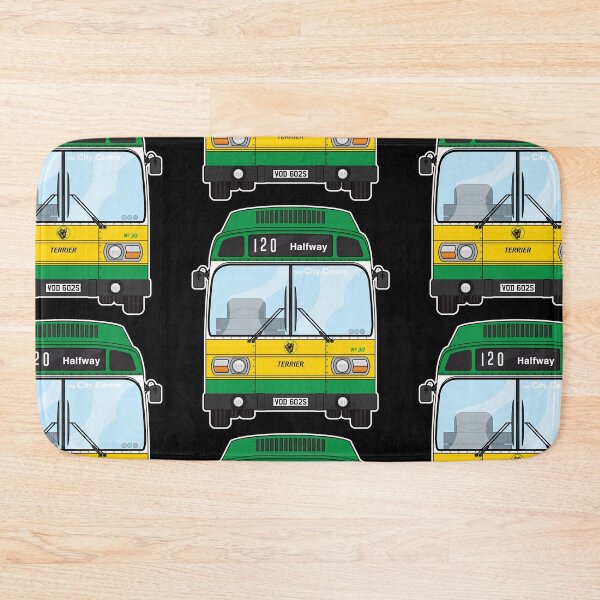 Item preview, Yorkshire Terrier Leyland National mk1 30 VOD602S Retro Illustration designed and sold by BFXIII.