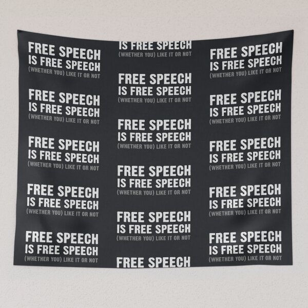 Item preview, Free Speech is Free Speech designed and sold by 73553.