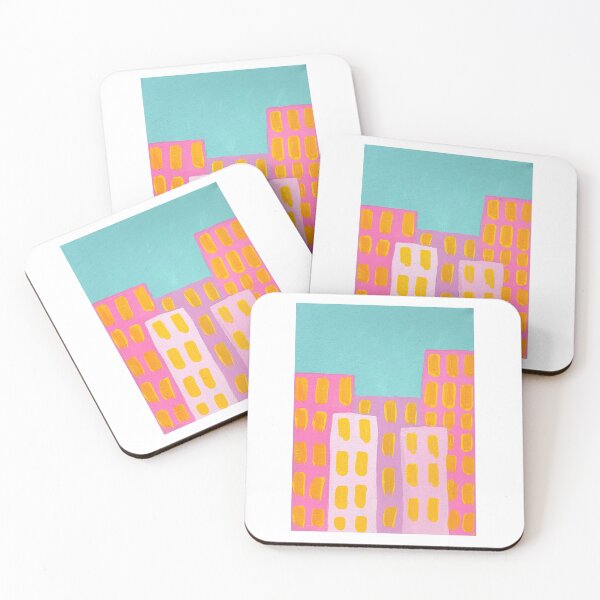 Item preview, Pastel Cityscape  designed and sold by grayolivia-.