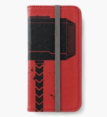 MJOLNIR - HAMMER DER GÖTTER iPhone Flip-Case/Hülle/Klebefolie
