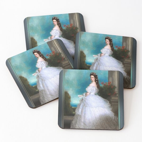 Item preview, Portrait Of Empress Elisabeth of Austria by Franz Xaver Winterhalter Remastered Xzendor7 Classical Art Old Masters Reproductions v2 designed and sold by Xzendor7 Digital Art Creations.