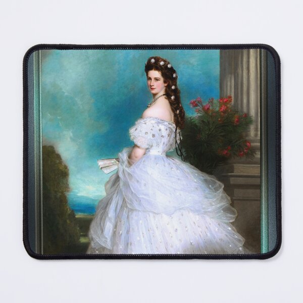 Item preview, Portrait Of Empress Elisabeth of Austria by Franz Xaver Winterhalter Remastered Xzendor7 Classical Art Old Masters Reproductions v2 designed and sold by Xzendor7 Digital Art Creations.