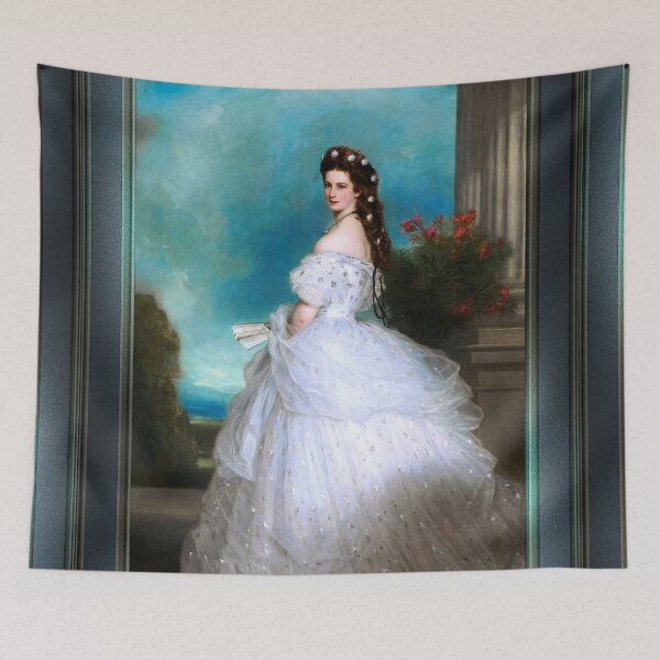 Item preview, Portrait Of Empress Elisabeth of Austria by Franz Xaver Winterhalter Remastered Xzendor7 Classical Art Old Masters Reproductions v2 designed and sold by Xzendor7 Digital Art Creations.