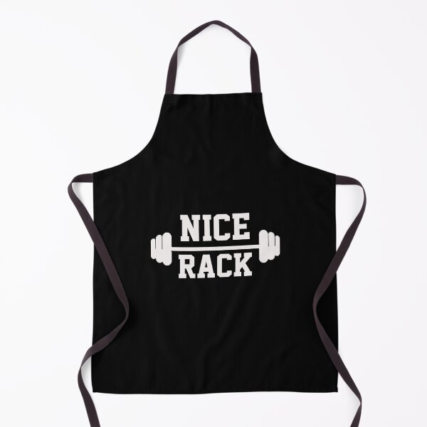 Item preview, Funny Workout, Nice Rack, Barbell, Funny, Gift For Bodybuilding, Weightlifting, Powerlifting, Crossfit, WOD, Fitness, Gym sarcastic Rude Offended saying boyfriend girlfriend designed and sold by joygift369.
