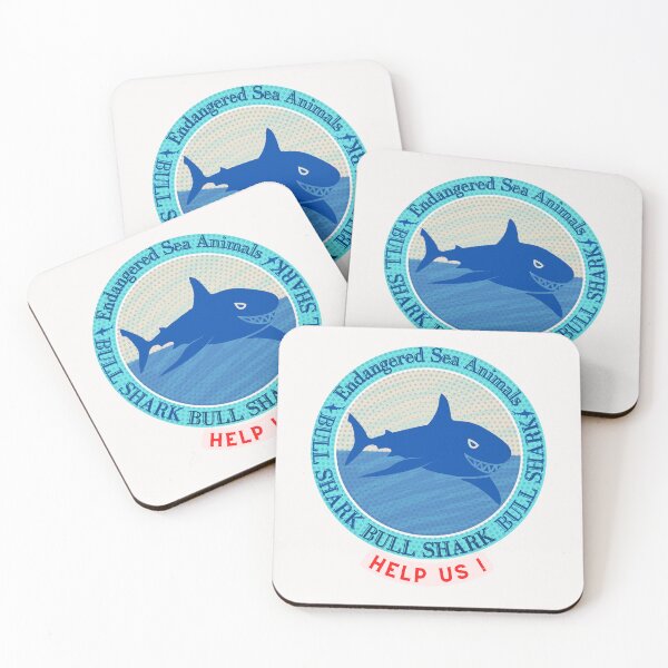 Item preview, Bull Shark Endangered designed and sold by yassooarts.