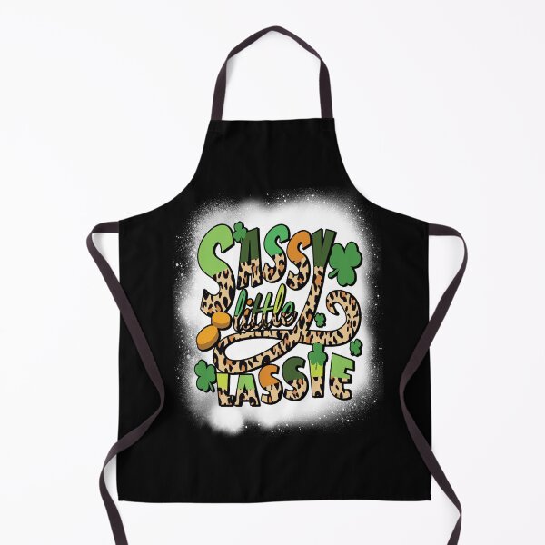 Item preview, Sassy Little Lassie Happy St Patricks Day Shirt Women leopard designed and sold by ecomdesign.
