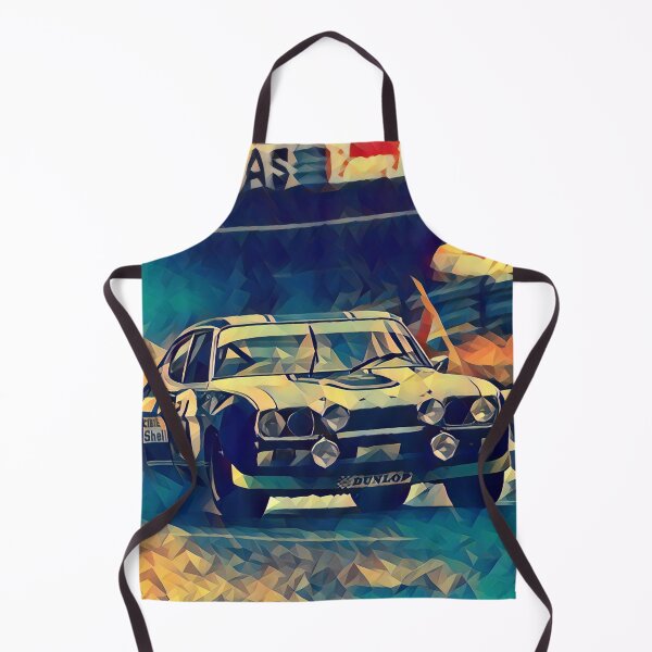 Item preview, Ford Capri Racing Scene Art Print – Vintage Touring Car Motorsport Poster, Classic Racing Art designed and sold by Road To Track.
